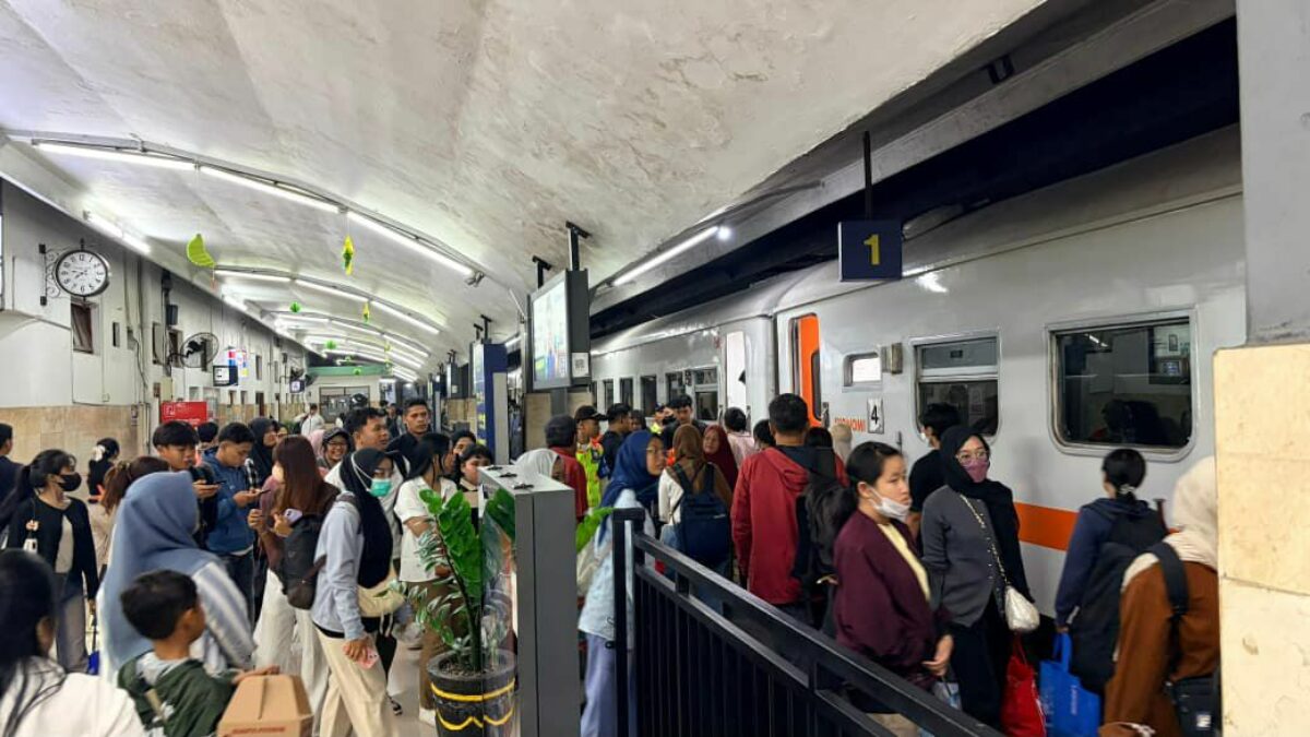 KAI Daop 8 Layani 191 Ribu Penumpang di Malang Raya Selama Lebaran 2026