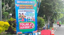 Banner “Lelah dengan Donasi” Muncul, Warga Griyashanta Dorong Dialog Terbuka
