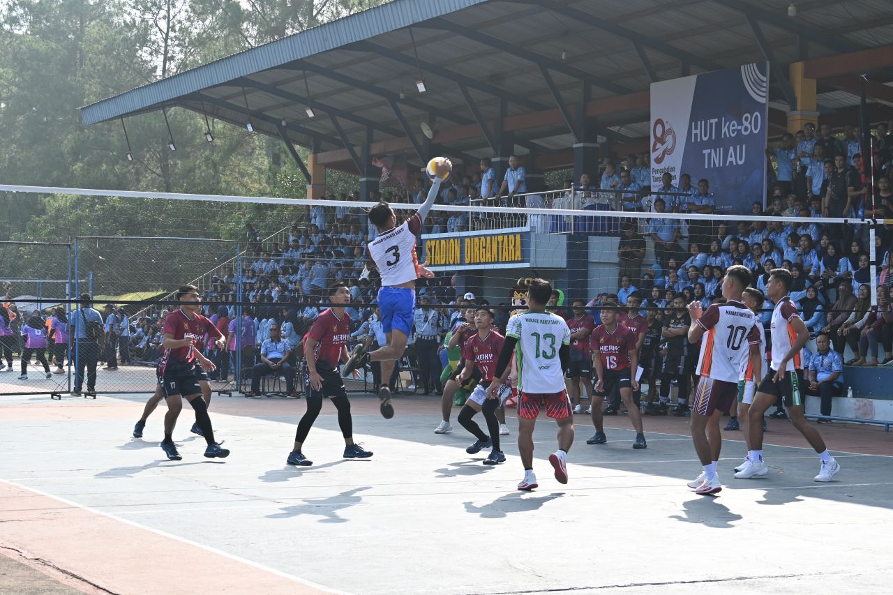 Final Voli HUT TNI AU ke-80 Jadi Ajang Pemersatu, Skatek 022 dan Wing 1.2 Sapu Bersih Final Voli HUT TNI AU ke-80 Jadi Ajang Pemersatu, Skatek 022 dan Wing 1.2 Sapu Bersih
