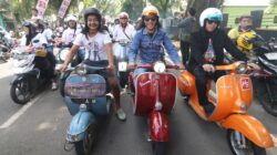 Sebelum Manggung, Kaka Slank Sunmori Bareng Ratusan Riders di Malang