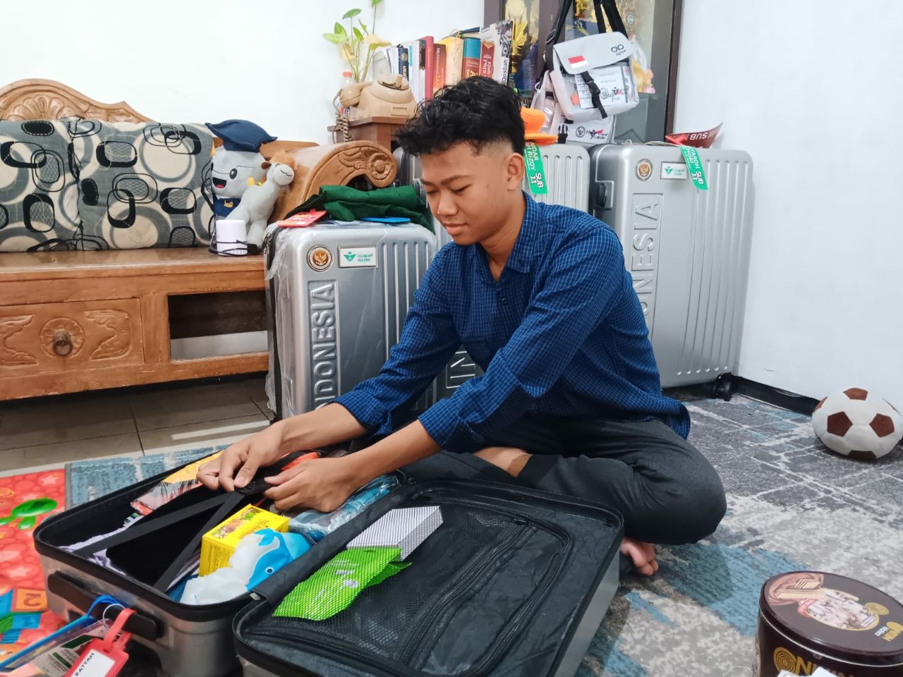 CJH Termuda Kota Malang Gantikan Ayah, Haidar: Ini Kesempatan Sekali Seumur Hidup