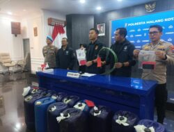 Polisi Bongkar Penjualan Pertalite Ilegal di SPBU Klojen, Libatkan Oknum Karyawan