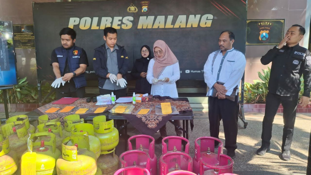 Gegara Sulap LPG 3 Kg jadi 12 Kg, Warga Kromengan Diamankan Polisi
