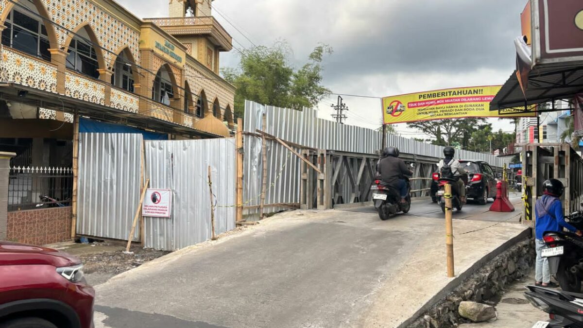 Progres Jembatan Sonokembang Lampaui Target, Pekerjaan Masuk Tahap Krusial