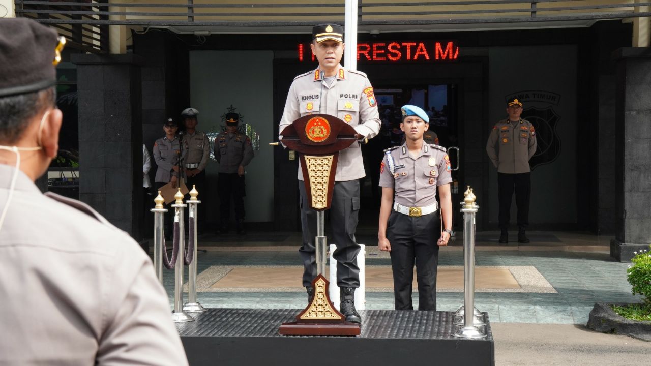 Apel Besar Sabuk Kamtibmas, 500 Personel Disiagakan Amankan Aksi Hari Buruh di Malang