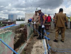 Pagar Retak Pasar Besar Malang Dibongkar, Wali Kota Antisipasi Risiko Ambruk