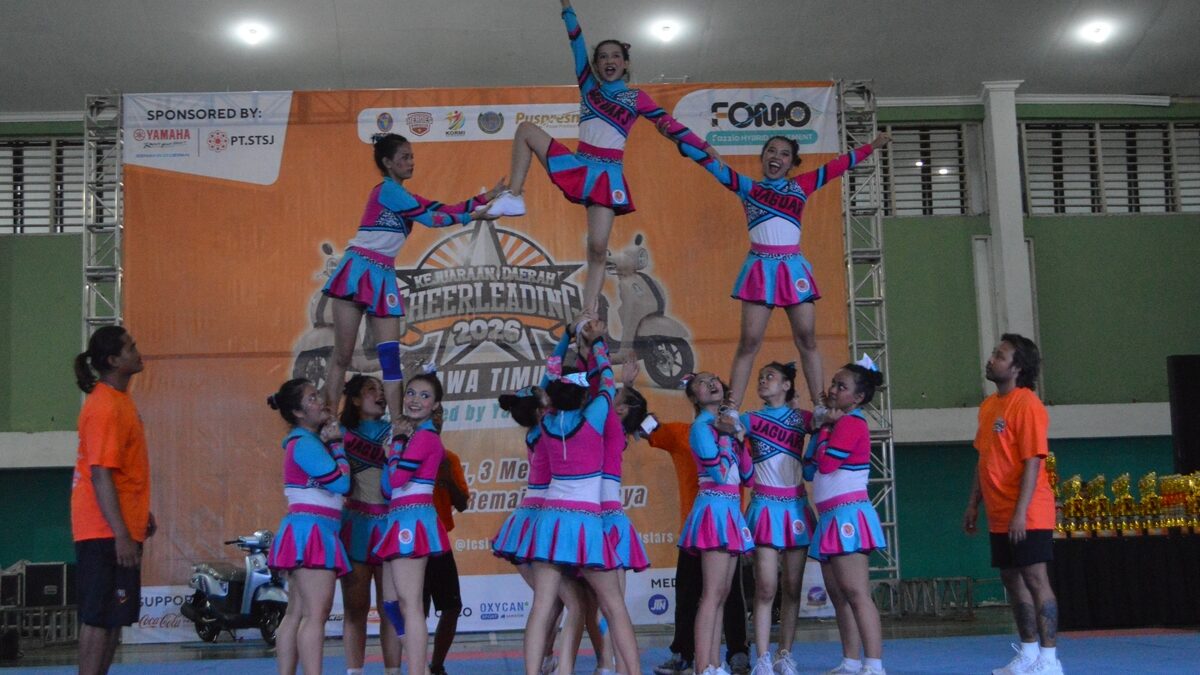 Kejurda Cheerleading 2026 Surabaya Jadi Ajang Seleksi Atlet Jawa Timur ke Nasional