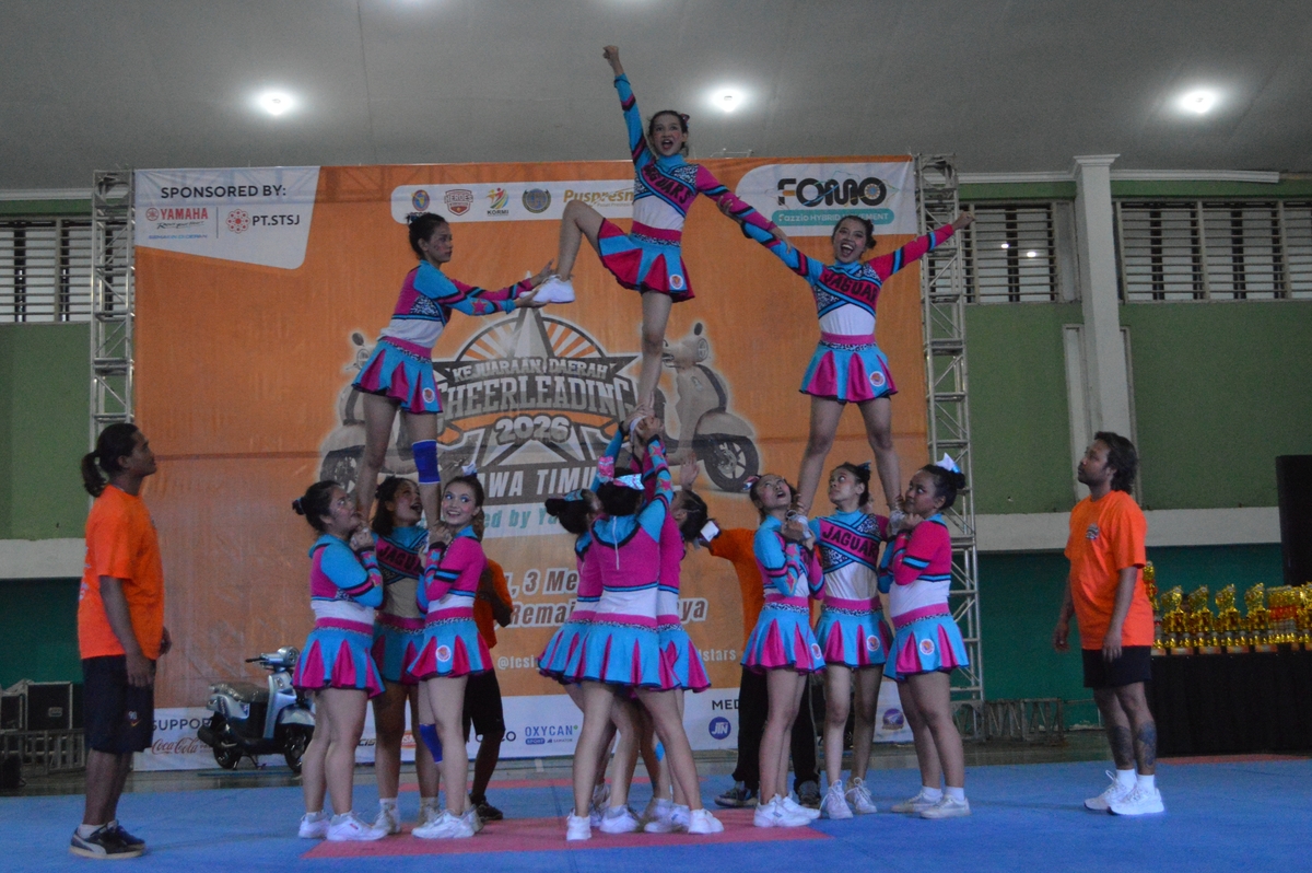 Kejurda Cheerleading 2026 Surabaya Jadi Ajang Seleksi Atlet Jawa Timur ke Nasional