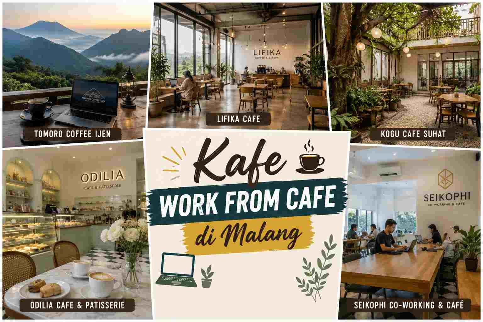 Kafe Work from Cafe di Malang: WiFi Kencang, Colokan Banyak, Harga Oke Kafe Work from Cafe di Malang: WiFi Kencang, Colokan Banyak, Harga Oke