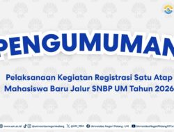 Registrasi SNBP UM 2026 Digelar 4–5 Mei di Graha Cakrawala, Ini Syarat dan Jadwal Lengkapnya