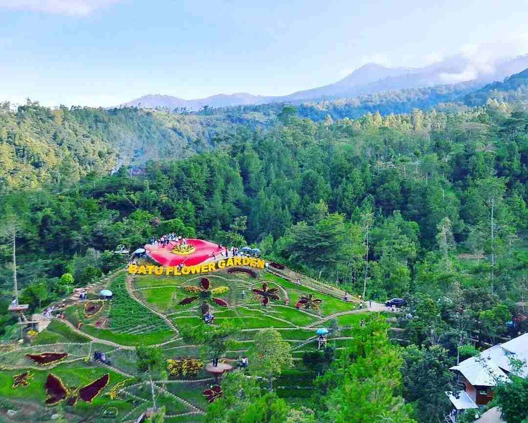 Coban Rais Batu: Air Terjun 20 Meter Berpanorama Hijau yang Kini Punya 35 Spot Foto