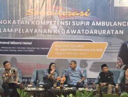 Jajuk Rendra Gandeng Polisi dan PMI Tingkatkan Kompetensi Sopir Ambulans Malang Raya