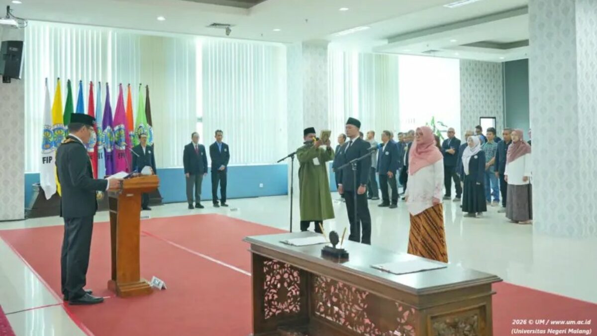 UM Lantik Pejabat Baru untuk Perkuat Tata Kelola dan Mutu Pendidikan