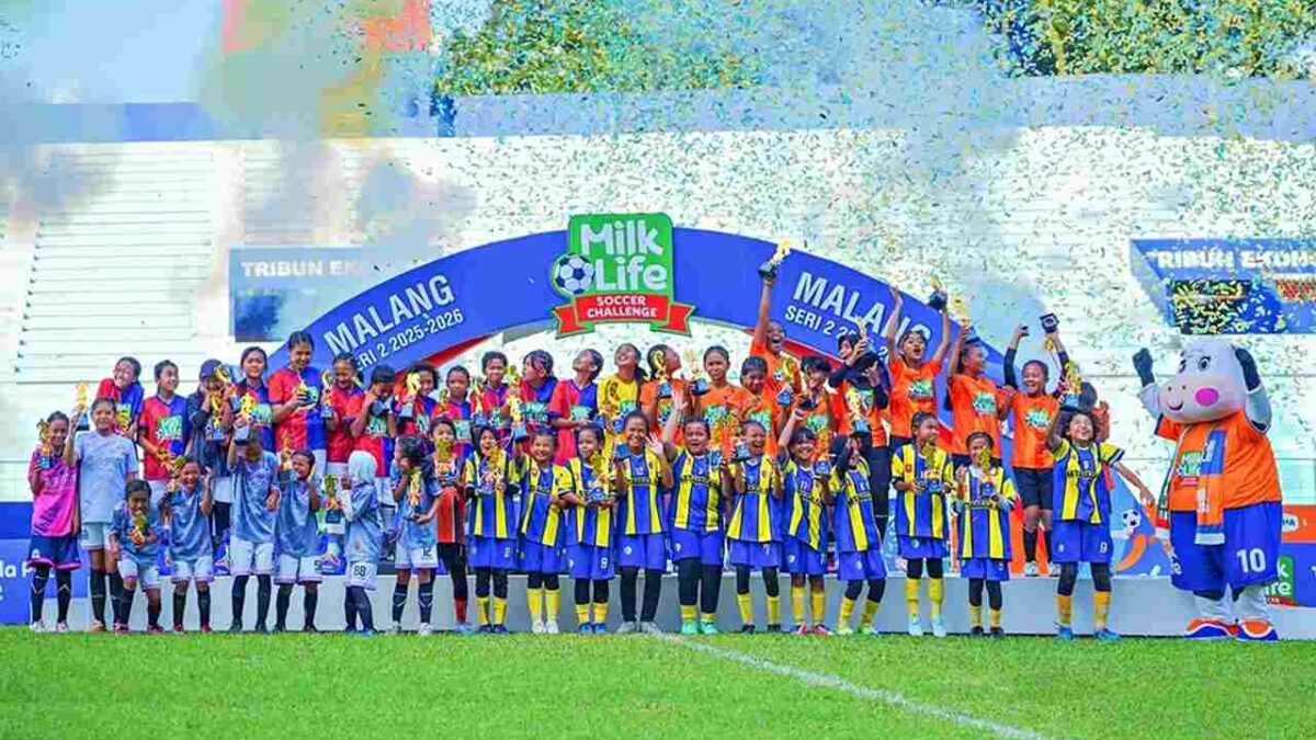 SDN Lowokwaru 3 Juara MilkLife Soccer Challenge Seri 2 Malang 2026