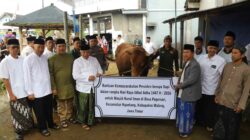 Bupati Malang Serahkan Sapi Kurban Presiden di Ngantang Saat Idul Adha