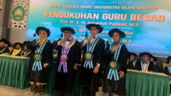 UNISMA Kukuhkan Tiga Guru Besar Baru, Sudah Memiliki 27 Profesor
