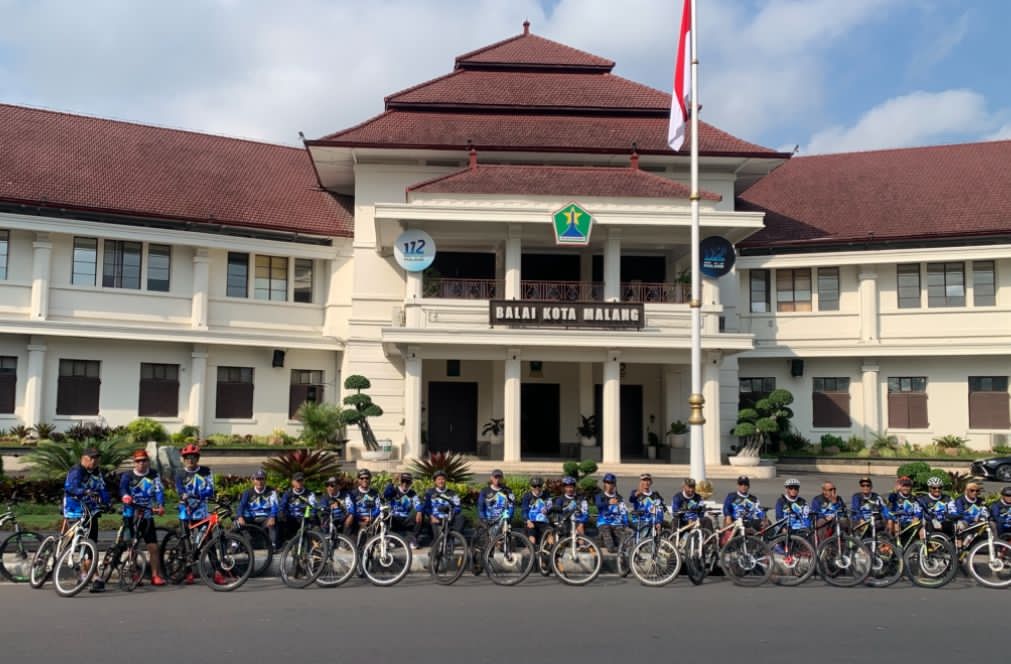 Komunitas Bersepeda Goes W7 SPI Rayakan Ultah Bangun Kekompakan dan Kebersamaan