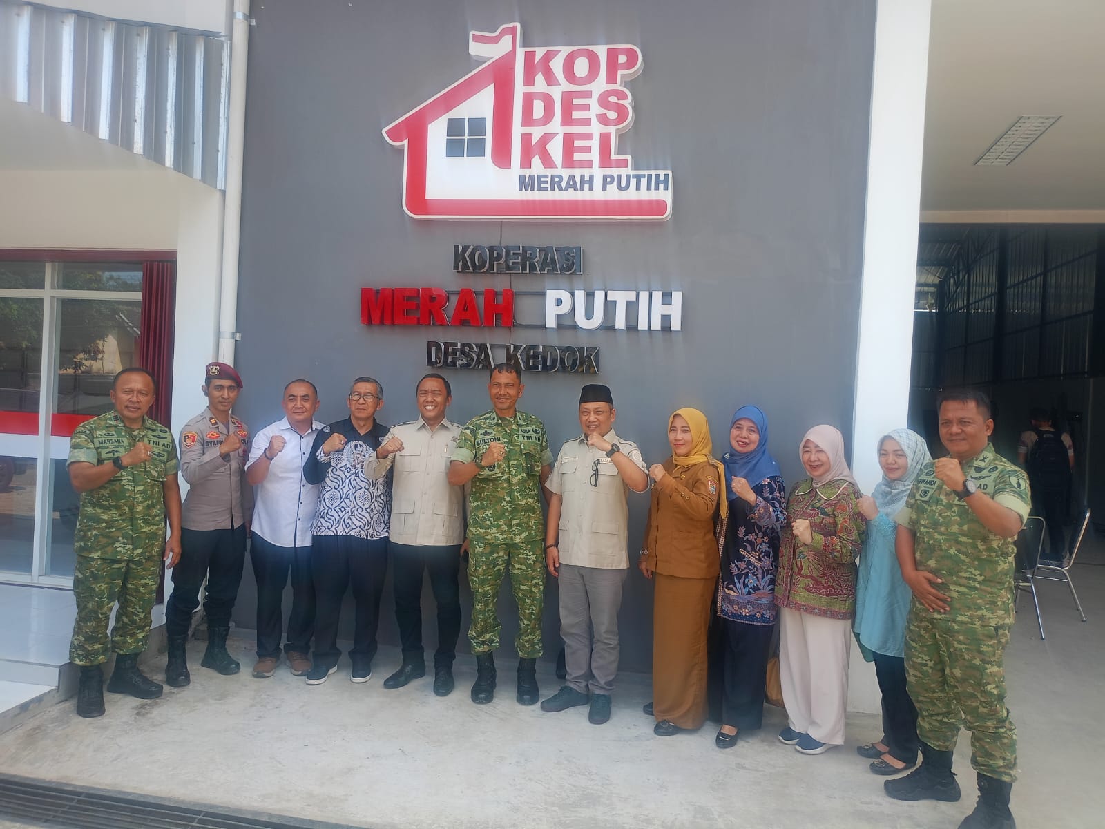 Kodim 0818 Malang-Batu Ikuti Virtual Bersama Presiden RI di Turen