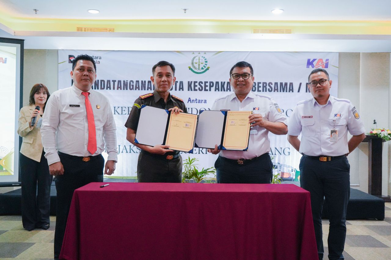 KAI Daop 8 Gandeng Kejari Kota Malang, Perkuat Penanganan Hukum dan Pengamanan Aset