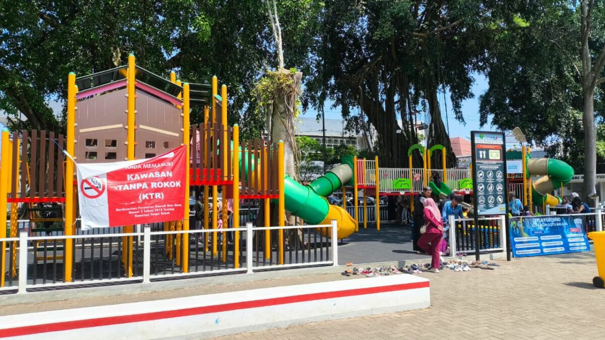 Playground Alun-Alun Malang Rusak, DLH Siapkan Perbaikan dan Evaluasi Sistem Penggunaan
