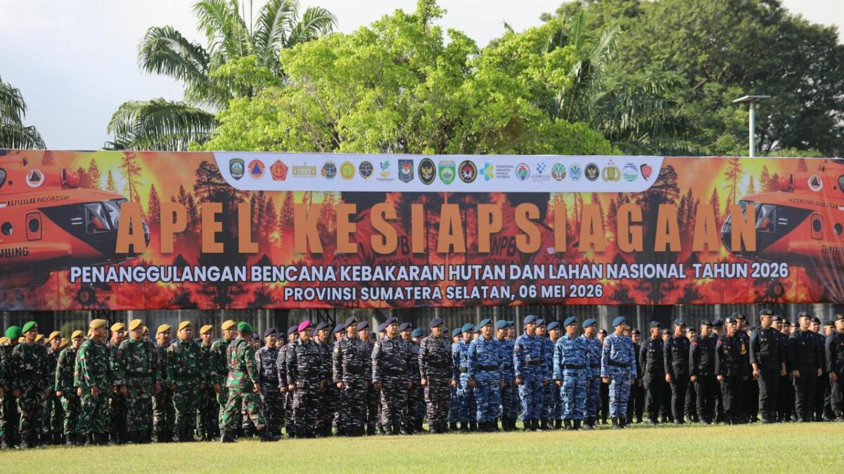BNPB Perkuat Penanganan Karhutla di Sumsel, Gelontorkan Bantuan Peralatan Rp2,8 Miliar