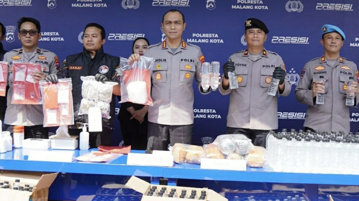 Jaringan Narkoba Lintas Wilayah Masih Incar Malang Raya
