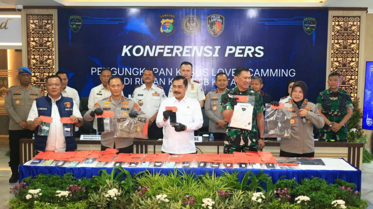 Love Scamming dari Dalam Rutan Kotabumi Dibongkar, Kerugian Korban Tembus Rp1,4 Miliar
