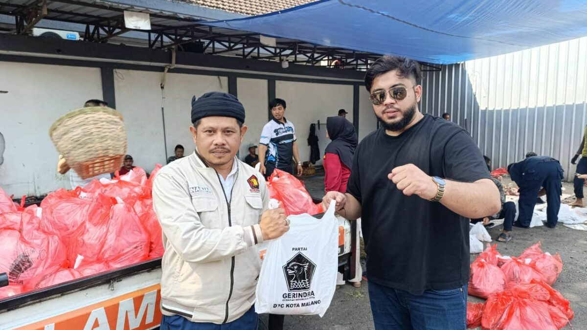 Gerindra Kota Malang Fokuskan Kurban untuk Dhuafa, DPRD Soroti Lambannya Layanan RPH