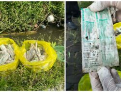 Limbah Medis di Irigasi Bumiayu Jadi Alarm Pengawasan Faskes Kota Malang