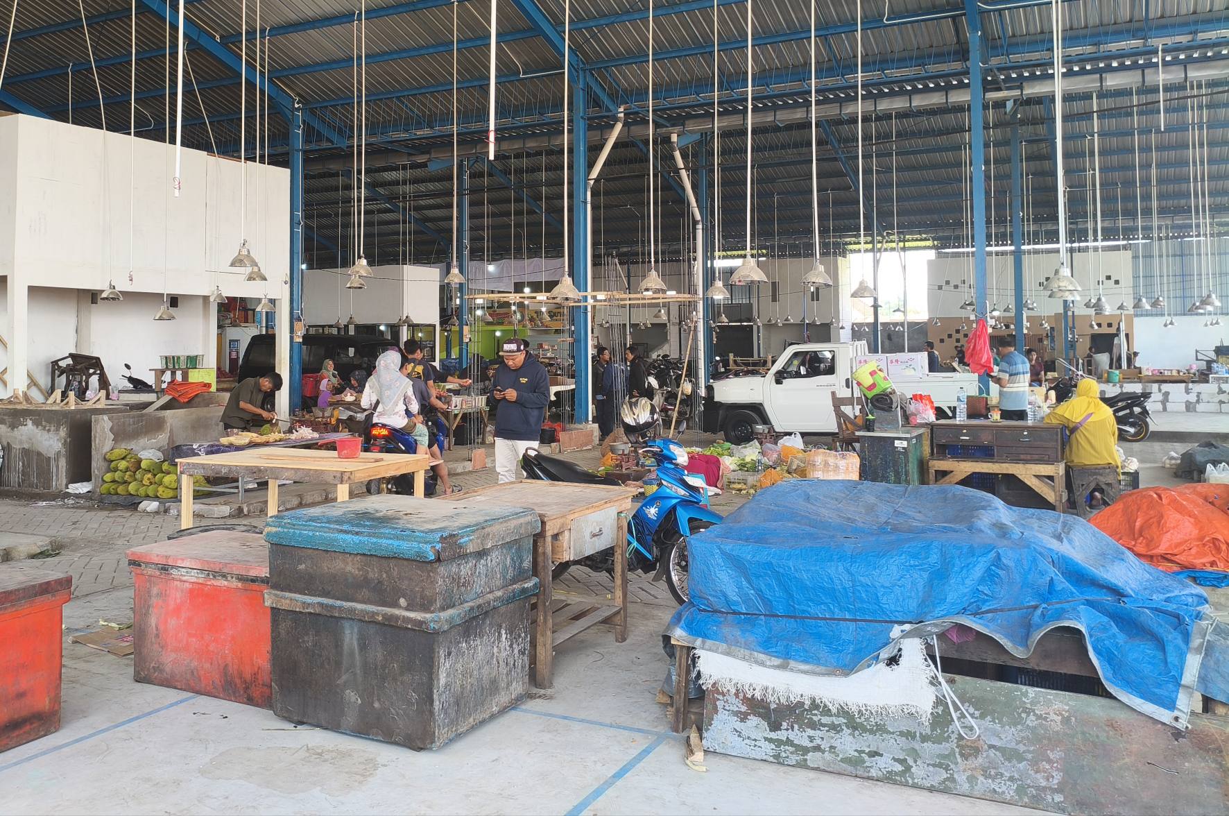 Progres Revitalisasi Pasar Induk Gadang Capai 85 Persen, Akses Baru Mulai Dibangun Progres Revitalisasi Pasar Induk Gadang Capai 85 Persen, Akses Baru Mulai Dibangun