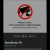 CCTV Bundaran HI Tak Dapat Diakses Saat Demo BEM UI, Publik Kesulitan Pantau Situasi