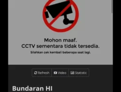 CCTV Bundaran HI Tak Dapat Diakses Saat Demo BEM UI, Publik Kesulitan Pantau Situasi