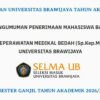 UB Buka Pendaftaran Spesialis Keperawatan Medikal Bedah 2026, Berikut Jadwal dan Biayanya