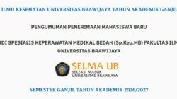 UB Buka Pendaftaran Spesialis Keperawatan Medikal Bedah 2026, Berikut Jadwal dan Biayanya
