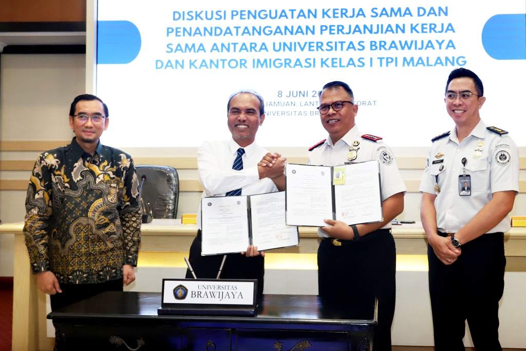 UB dan Imigrasi Malang Perpanjang Kerja Sama, Perkuat Layanan Internasional dan Riset