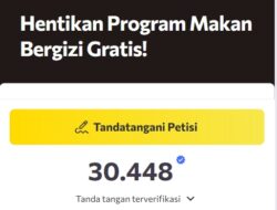 Petisi BEM Unair Tolak MBG Tembus 30 Ribu Tanda Tangan, Apa Alasannya?
