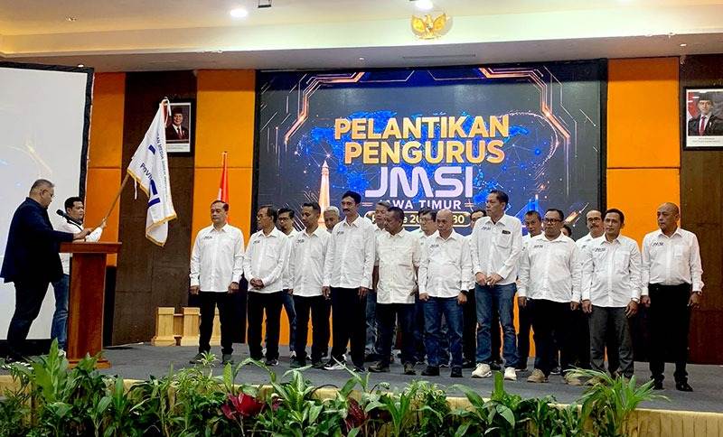 Pengurus JMSI Jawa Timur 2025–2030 Resmi Dilantik, Dewan Pers Dorong Profesionalisme Media Siber Pengurus JMSI Jawa Timur 2025–2030 Resmi Dilantik, Dewan Pers Dorong Profesionalisme Media Siber