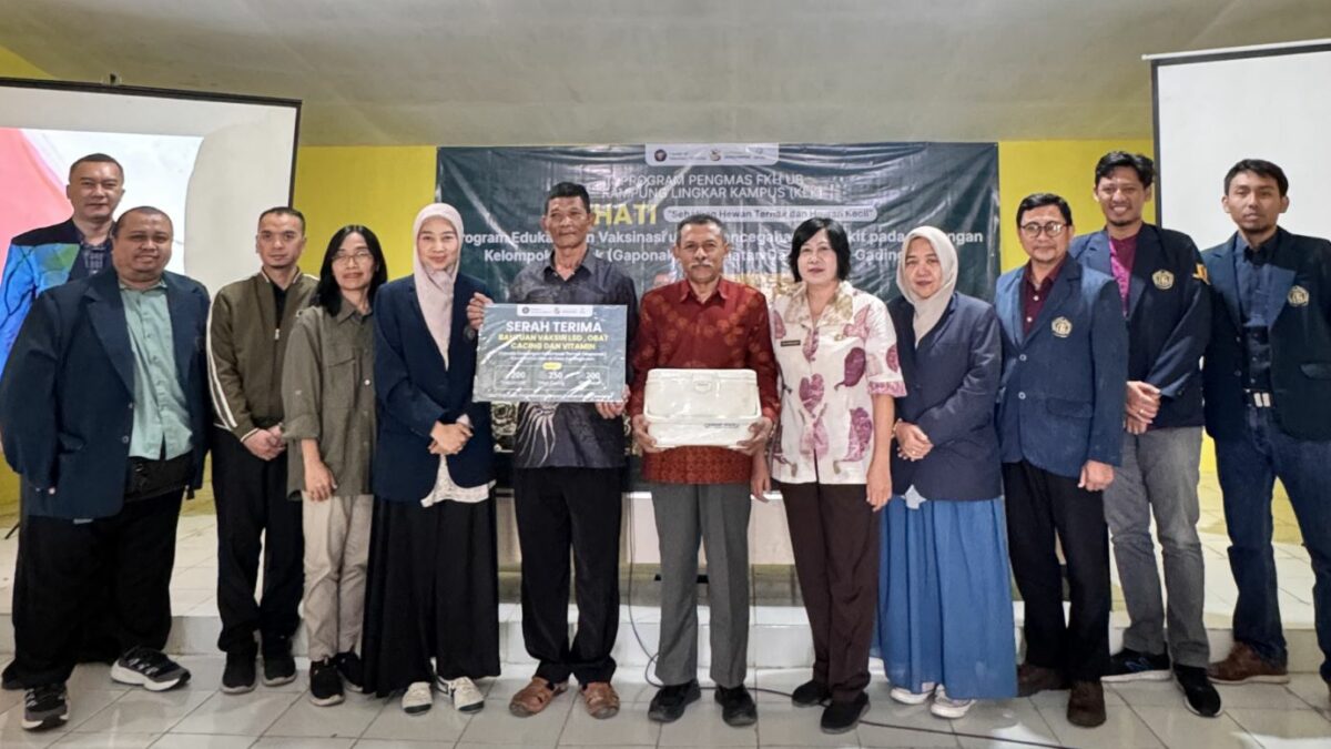 FKH UB Gelar Pengmasdu SEHATI di Dau, Edukasi dan Vaksinasi Hewan Ternak