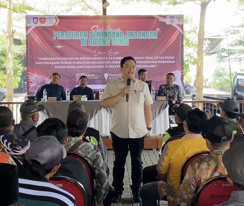 Sekda Kabupaten Malang Ajak Warga Laporkan Rokok Ilegal, Ini Peran RT, RW hingga Pedagang