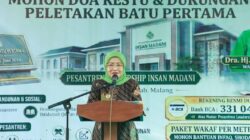 Wabup Malang Letakkan Batu Pertama Pesantren Leadership Insan Madani, Cetak Generasi Pemimpin Berakhlak