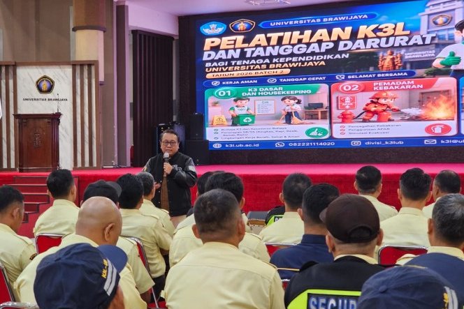 UB Bekali 100 Tenaga Kependidikan dengan Pelatihan K3L dan Tanggap Darurat