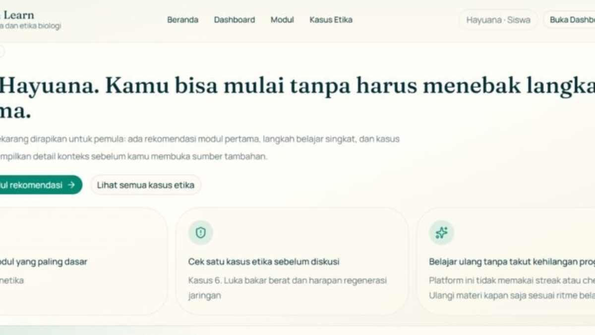 Riset UM Ungkap Miskonsepsi Evolusi pada Mahasiswa, Kembangkan Pembelajaran Biologi Berbasis Teknologi