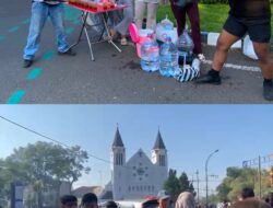 Kelompok 246 Studio Bagikan Es Teh Gratis di Car Free Day Ijen Malang, Kenalkan Film Seduh Karya Spasinema