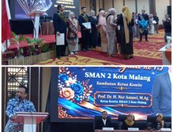 Wisuda 300 Lebih Siswa, Lulusan SMAN 2 Kota Malang Diterima di PTN dan PT Luar Negeri