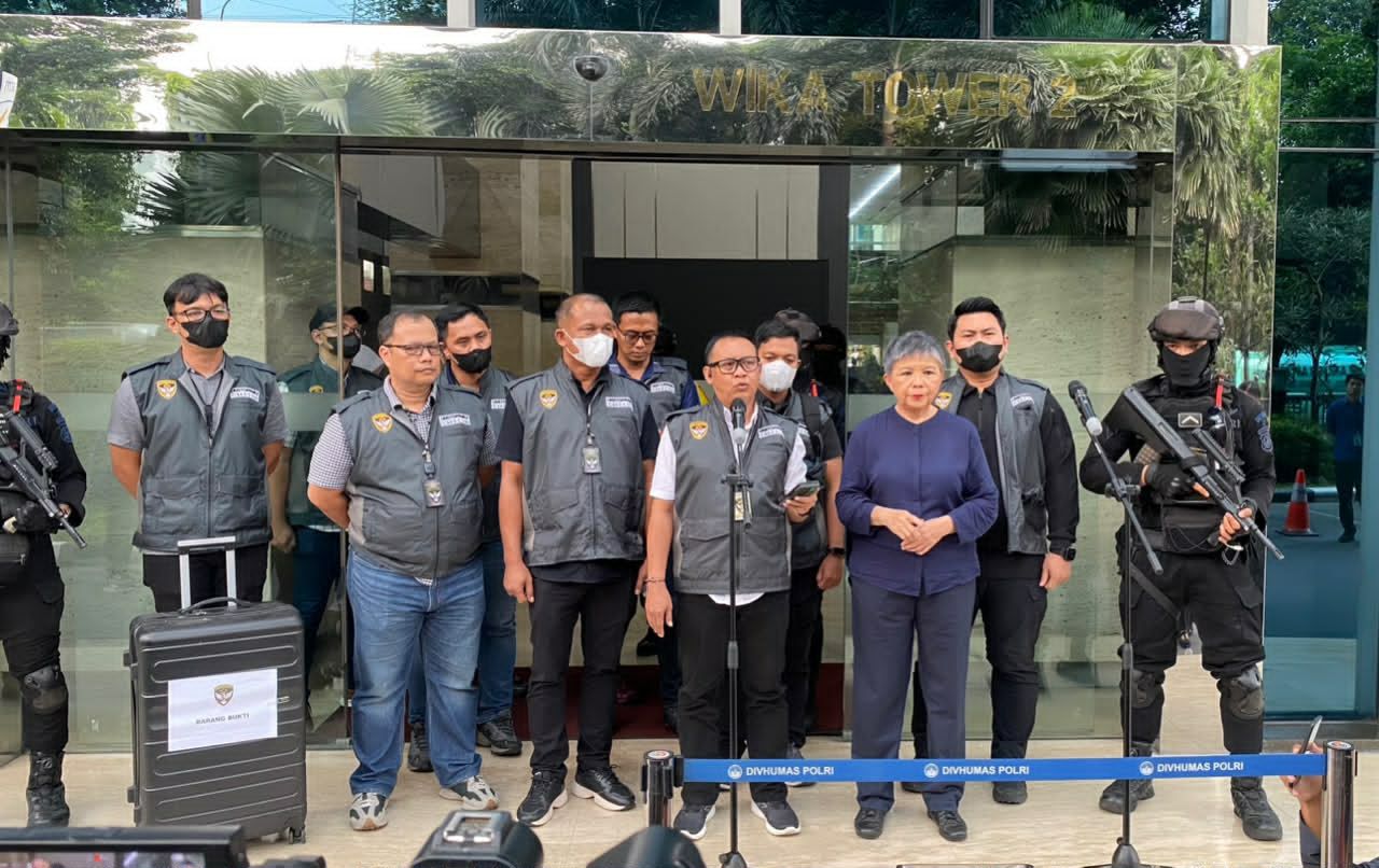 Kortastipidkor Polri Geledah Kantor WIKA, Dalami Dugaan Korupsi Modernisasi PG Asembagus Rp645 Miliar