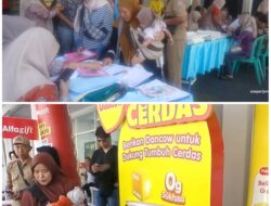 Alfamart Menggelar Program Posyandu Untuk Menekan Angka Stunting di Kabupaten Malang