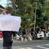 Aksi Simbolik Klakson Menggema di Kota Malang, Warga dan Ojol Dukung Penghentian Program MBG