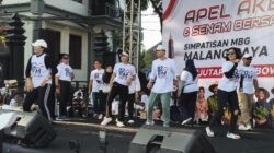 Ribuan Simpatisan MBG Malang Raya Gelar Apel Akbar, Serukan Dukungan untuk Program Prabowo