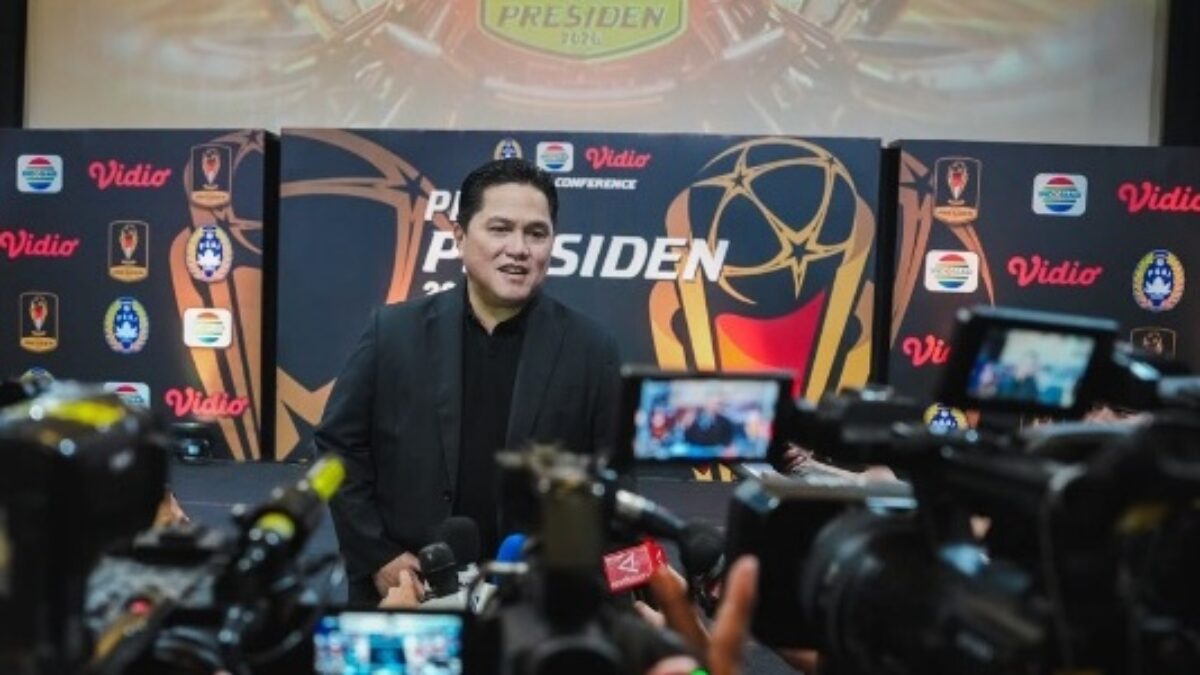 Erick Thohir Respons Jadwal Piala Presiden 2026 Bentrok dengan Piala ASEAN, Kebugaran Pemain Jadi Prioritas