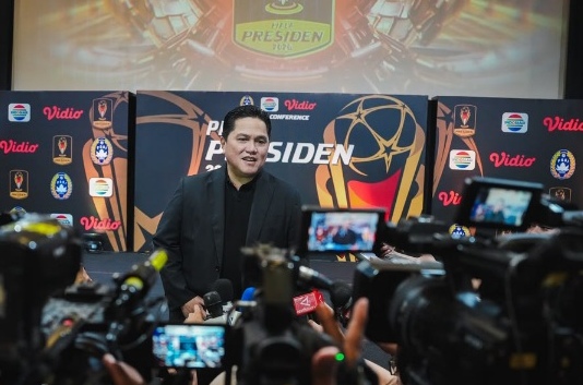 Erick Thohir Respons Jadwal Piala Presiden 2026 Bentrok dengan Piala ASEAN, Kebugaran Pemain Jadi Prioritas